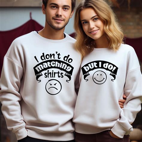 Funny Couples Shirt, I Don't Do Matching Shirts, Matching Couples ...