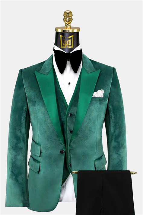 Emerald Green Suit Vest at Carmen Pink blog