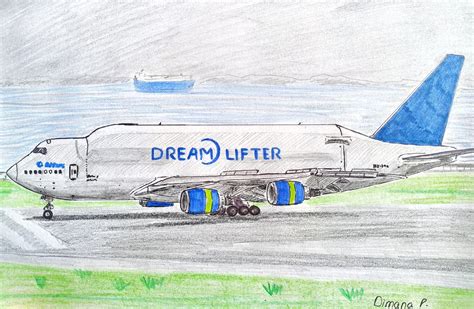 Boeing 747 Drawing