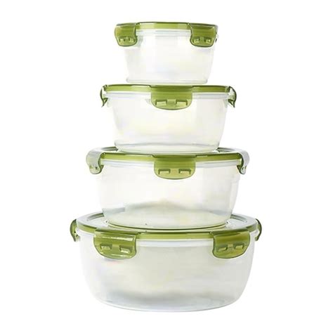 Dechome Kitchen Mixing Bowls - 4pc Glass Bowls with Lids Set – Neat ...