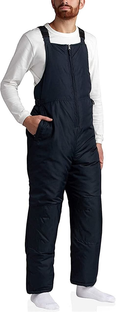 Brandclub - Cherokee Men's Insulated Waterproof Snow Bib Pants, Sizes M-XXL, 2 Pack