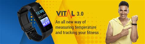 GOQii Vital 3.0 Full Touch, Smart Notification Waterproof, Smart ...