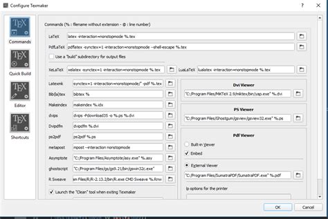 Image result for Add SyncTeX to Texmaker