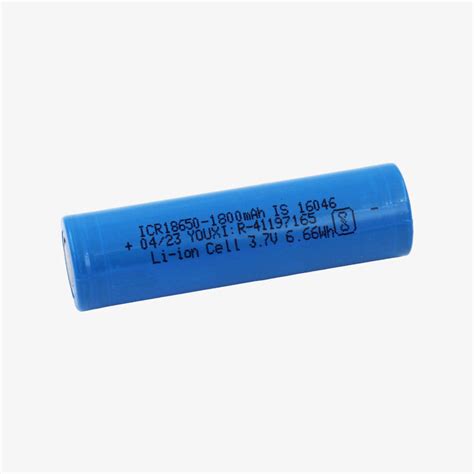 18650 Li-ion Rechargeable Battery (1800mAh) - Original – QuartzComponents