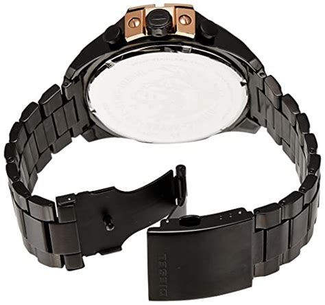 Diesel Mega Chief Black Dial Men 51mm