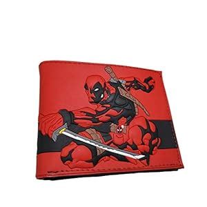 Buy POIUYT Superhero PVC material Bifold Wallet, SIS, Small, Bifold ...