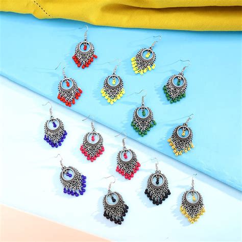 Silver Oxidised Jewellery – YellowChimes