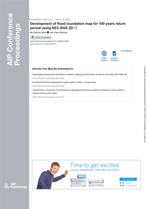 Image result for HEC-RAS Flood Map