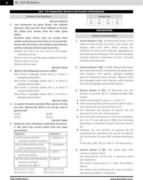 NE SLET Life Science PYQ Book - 2026 | Previous Year Solved Papers ...