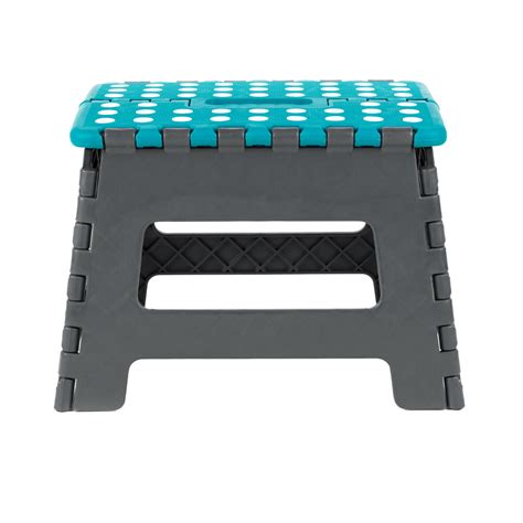 Shop Folding Step Stool | Carry Handle | Grey