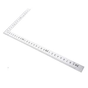 CALANDIS® Heavy Duty Steel L-Square Angle Ruler 90° Degree Ruler for ...
