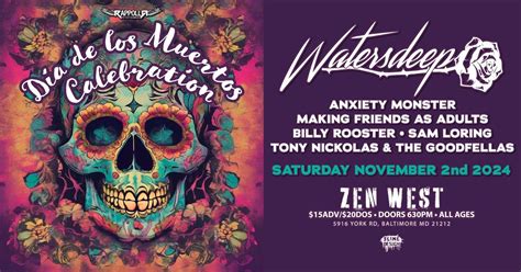 A Dia De Los Muertos Celebrations With Music And Contest At Zen West ...