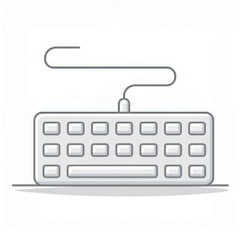 Computer Keyboard White Background 的图像结果