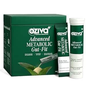 OZiva+ Advanced Metabolic Gut-Fit For Gut & Metabolic Heath | With ...
