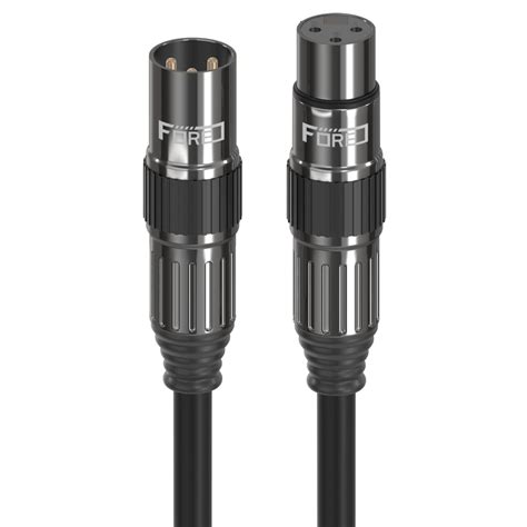 FORE 1-Pack XLR to XLR Cable 50ft, XLR Microphone Cable, Oxygen-Free ...