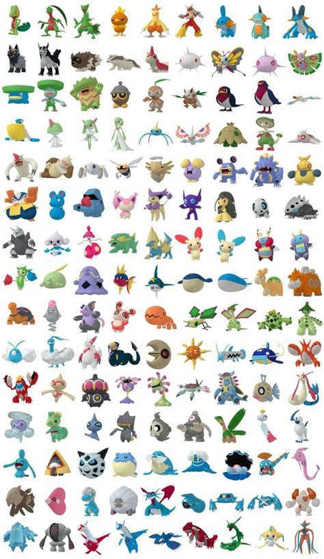 hoenn region pokemon pokedex Android IOS V- 5.28