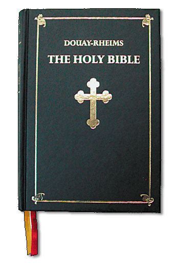 Douay-Rheims Hardbound Bible - Angelus Press