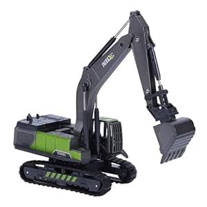DEUSON ECOM Unbreakable Excavator Crane Bulldozer Toy Model ...