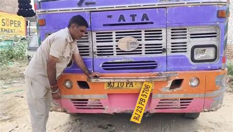 RTO Action: एक नंबर प्लेट से चल रही थी दो बसे, दोनों को सीज कर लगाया 11 ...