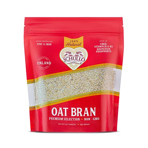 Schullo Organic Oat Bran / 14.1 oz | Schullo All Natural