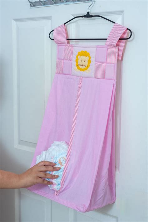 Pink Jungle Friends - Diaper Stacker – Blooming Buds Boutique