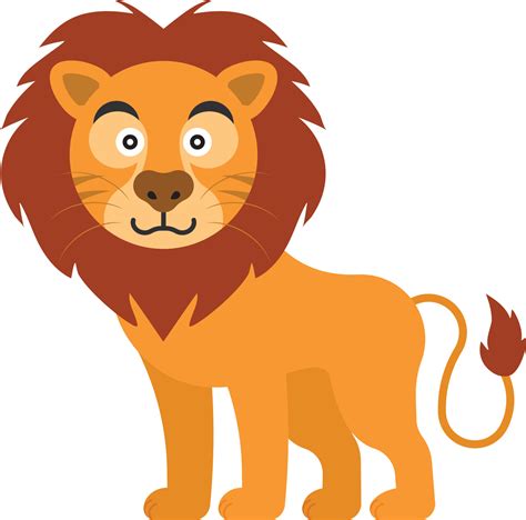 Cute Lion Clip Art