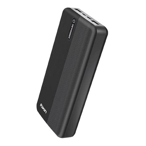Foxin® FPB-247 Poly Power Bank with 20000mAh Lithium Polymer | 12W Fast ...
