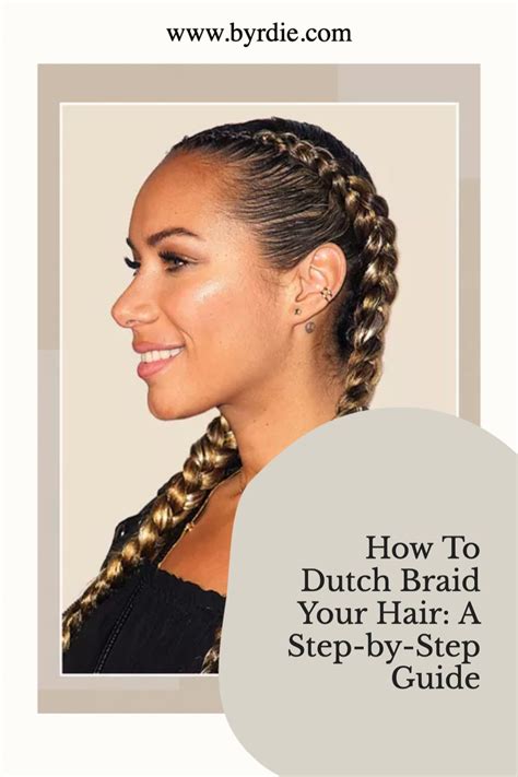 Image result for Step by Step Dutch Braid Tutorial