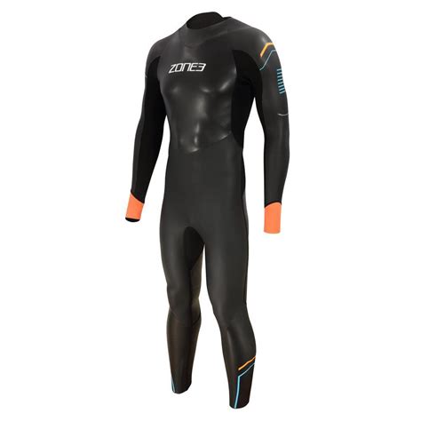 Zone 3 Aspect Breaststroke Men's Wetsuit (Black/Blue/Orange ...