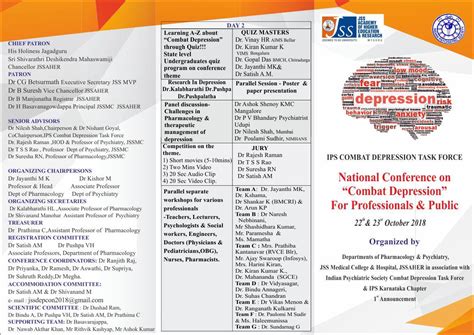 22 nd & 23 rd October, 2018.