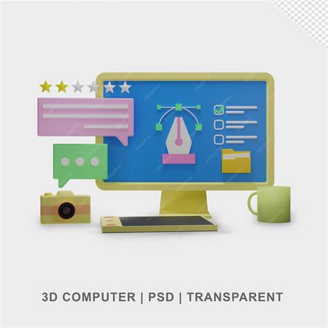 Computer with No Background 的图像结果