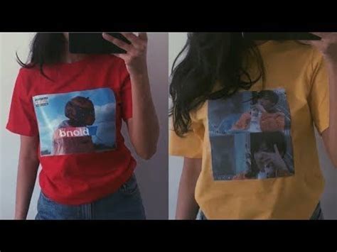 How to put pictures on t-shirts without transfer paper! - YouTube | Diy ...