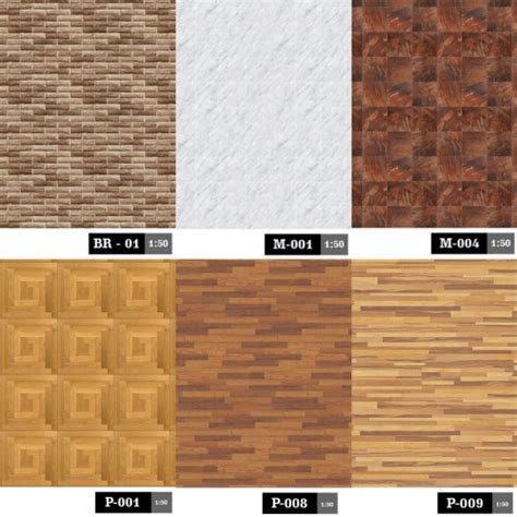 Jual KERTAS MOTIF MAKET INTERIOR / ARSITEK / MINI BLOCK - A4 - BR-01 ...