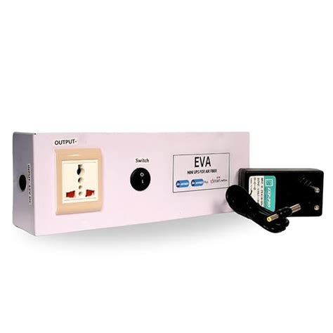 EVA Mini UPS Power Backup for Jio AirFiber Router, 6x2600 mAh Battery ...