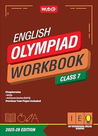 Buy MTG International English Olympiad (IEO) Workbook Class 7 ...