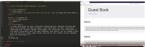 Django HTML Template Example 的图像结果