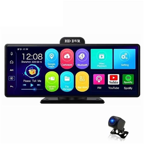 ROCKTECH Dash Camera for Car with 10.26 inch Touch Screen | Dual 1080P ...