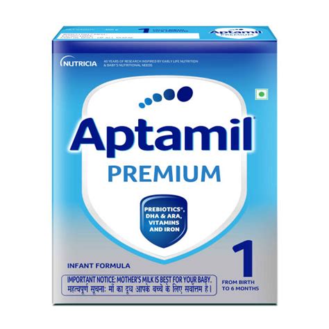 Buy Aptamil Premium Infant Formula Stage 1 Powder, 400 gm Refill Pack ...
