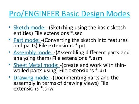 Image result for Pro/E Assembly Features Tutorial