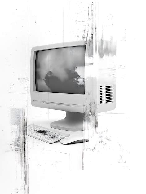 Image result for Old Broken Computer