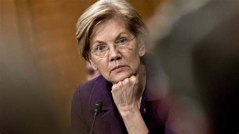 Download Elizabeth Warren With Fist On Chin Wallpaper | Wallpapers.com