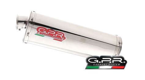 GPR Slip On Exhaust Trevale Stainless Steel for BMW R850R 2003-2007 ...