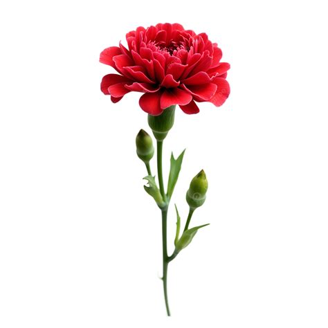 Stunning Red Carnation Flower Ideal For Greeting Cards And Posters ...