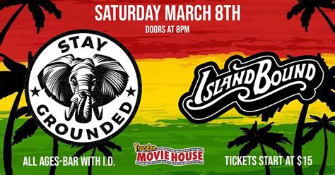 Stay Grounded with Island Bound at Tracyton Movie House, Tracyton Movie ...