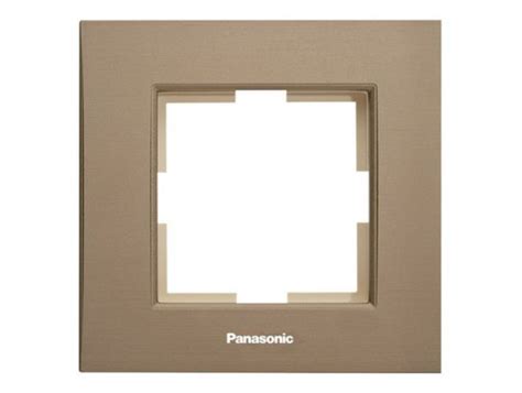Panasonic okvir aluminijum bronza WKTF0801-3AR EU4, Karre Plus