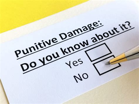 What Are Punitive Damages?