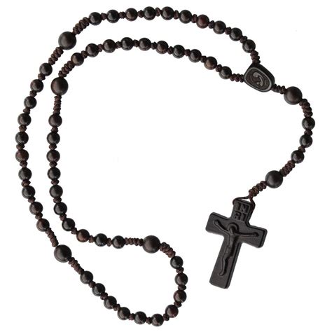IHM Imports Jujube Wood 5 Decade Rosary 6/8mm Beads : Amazon.in: Home ...