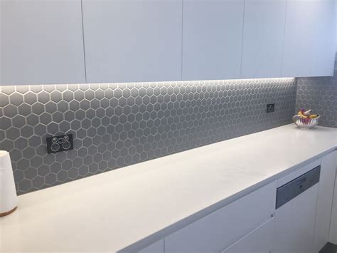 Light Gray Hexagon Floor Tile