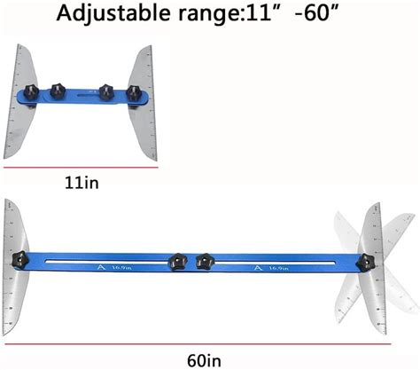 YoTmake Stair Treads Gauge Template Tool Measuring Stair India | Ubuy
