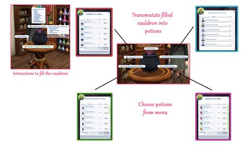 CAULDRON POTION TRANSMUTATION – WITCHY BREW CAULDRON VERSION 2 – icemunmun